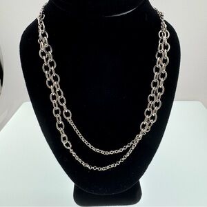 Belk Silverworks fine Silver Plated Necklace 15 inch